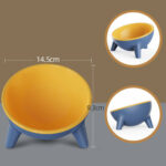 Cat Dog Bowl With Stand Pet Feeding Food Bowls - Image 4