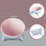 Cat Dog Bowl With Stand Pet Feeding Food Bowls - Image 5