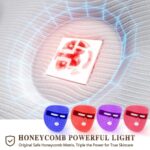 LED Face Mask Facial Care Tool, Red Light Therapy Mask For Face For - Image 8