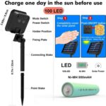 Solar Powered String Lights Indoor Outdoor Waterproof For Gardens Home - Image 7