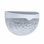 2 PCS Solar Semicircle Walls Light Outdoor Waterproof Sensor Wall Lamp - Image 6