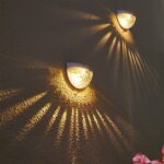 2 PCS Solar Semicircle Walls Light Outdoor Waterproof Sensor Wall Lamp - Image 11