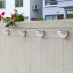 2 PCS Solar Semicircle Walls Light Outdoor Waterproof Sensor Wall Lamp - Image 12