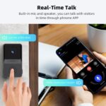 Smart Wireless WiFi Doorbell Intercom Video Camera Door Ring Bell - Image 6