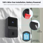 Smart Wireless WiFi Doorbell Intercom Video Camera Door Ring Bell - Image 3