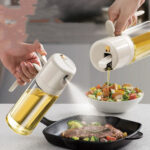 2 In 1 Oil Sprayer Bottle BBQ Cooking Oil Dispenser Olive Oil Pourers - Image 6
