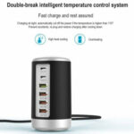 6-port Cylindrical Adapter 65W High-power Fast Charge - Image 5