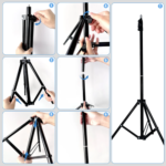 10" 26cm LED Selfie Ring Light Photography Video Light RingLight Phone - Image 4