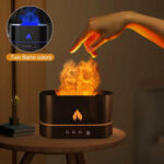 Essential Oil Diffuser With Flaming Effect And Timer - Image 2