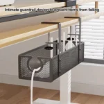 Wire Management Desk Wire Rack Slot Box No Drilling Circuit Wiring