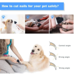 Dog Nail Grinders Painless USB Charging  Rechargeable Pet Nail cutter - Image 6