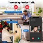 WiFi Doorbell Home Tuya WiFi Wireless Doorbell DC AC Battery Powered - Image 2