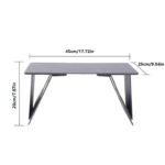 Foldable Laptop Desk Portable Adjustable Mini Laptop Stand Desk For - Image 6