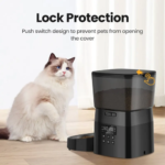 ROJECO Automatic Pet Feeder Button Version Auto Cat Food Dispenser - Image 6