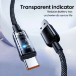 240W QC 3.0 USB to Type C Super Fast Charging Cable For Samsung Xiaomi - Image 5