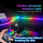 18/22 in 1 LED Car Ambient Light 213 64 Color APP Control Interior - Image 4