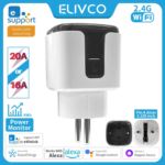 eWelink Smart Socket EU WiFi Plug 16A/20A with Power Monitor And