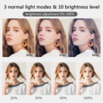 10" 26cm LED Selfie Ring Light Photography Video Light RingLight Phone - Image 2
