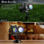 Halloween Christmas Outdoor Projector Lights, Waterproof Double Tubes - Image 5