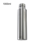 High Quality 1000ml Stainless Steel Sport Water Bottle Single-layer - Image 3