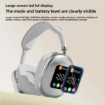 New AKZ MAX600 Wireless Ear Hanging Bluetooth Earphones RGB Digital - Image 5
