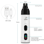 Dog Nail Grinders Painless USB Charging  Rechargeable Pet Nail cutter - Image 5