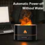 Essential Oil Diffuser With Flaming Effect And Timer - Image 5