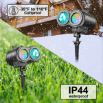 Halloween Christmas Outdoor Projector Lights, Waterproof Double Tubes - Image 4