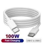 100W USB-C to USB-C Fast Charging PD Cable for iPhone 15 Pro Max iPad