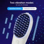 Red Blue Light Electric Massage Comb Scalp Head Massager Photon - Image 3