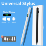 Universal Stylus Pen With LED Digital Power Display For iPad Samsung
