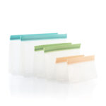 Set of Reusable Hermetically-sealed Bags Zags , ziper bags 6 Units - Image 4