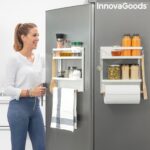Magnetic Organiser Shelf MagoRac Magnetic Spice Rack for Fridge Side - Image 2