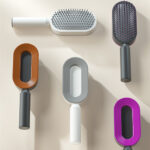 Self Cleaning Hair Brush For Women One-key Cleaning Hair Loss Airbag - Image 2