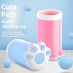 Dog Cleaning And Beauty Tools Portable Pets Dog's Paw Large Silicone - Image 2