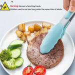 12 Piece Grey Silicone Kitchen Utensil Set with Holder - Image 8