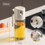 2 In 1 Oil Sprayer Bottle BBQ Cooking Oil Dispenser Olive Oil Pourers - Image 3