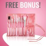 Light up vanity mirror + free makeup brushes - Image 2