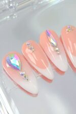 “Glammy French” Press On Nails Set - Image 2