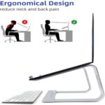 Laptop Stand Computer Stand for Laptop Aluminium Laptop Riser - Image 6