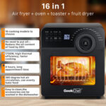 Mini Air Fryer Oven Toaster 4 Slice Toaster Convection Airfryer - Image 4