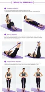 Portable Fitness Resistance Band with Pedal - Image 3