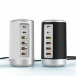 6-port Cylindrical Adapter 65W High-power Fast Charge - Image 6