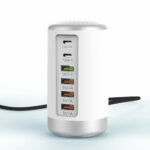 6-port Cylindrical Adapter 65W High-power Fast Charge - Image 7